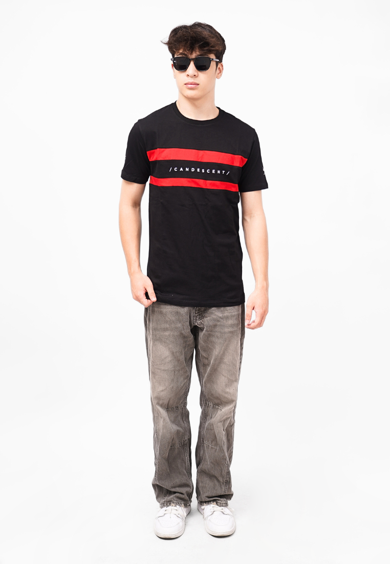 Ryusei Kaos Pria Candescent Black