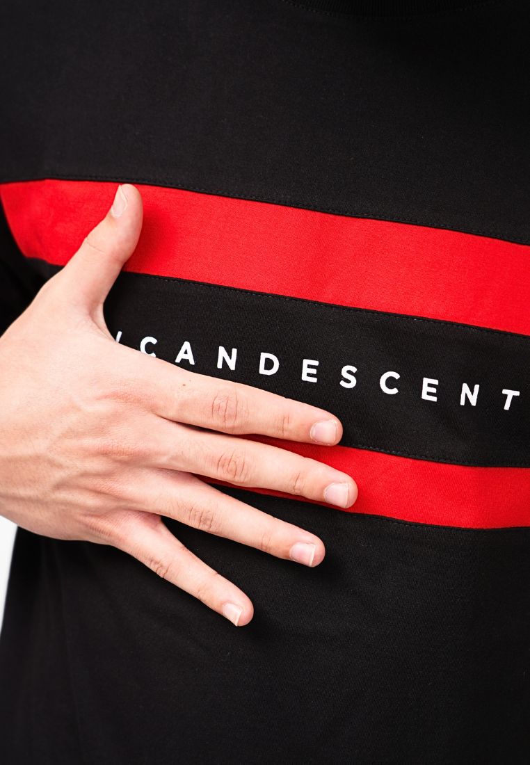Ryusei Kaos Pria Candescent Black