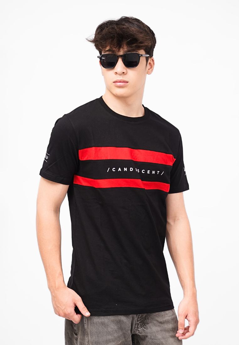 Ryusei Kaos Pria Candescent Black