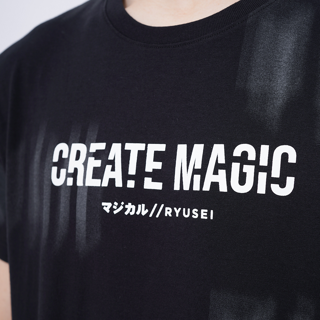 Ryusei Kaos Pria Create Magic Black