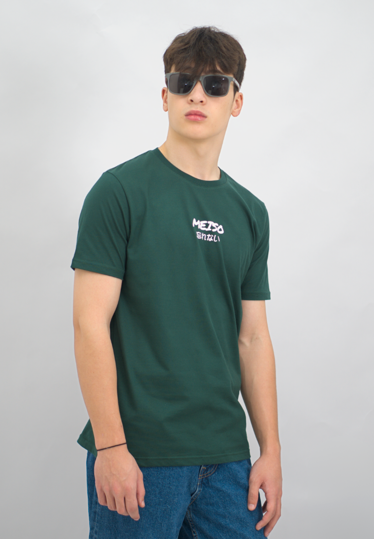 Ryusei Kaos Pria Deep Green