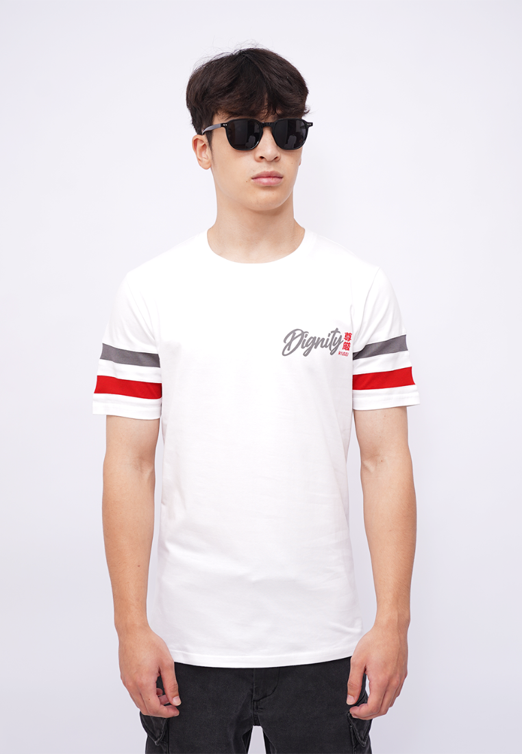 Ryusei Kaos Pria Dignity CMB White