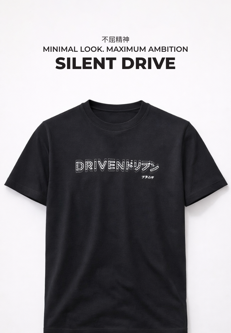 Ryusei Kaos Pria Driven Black
