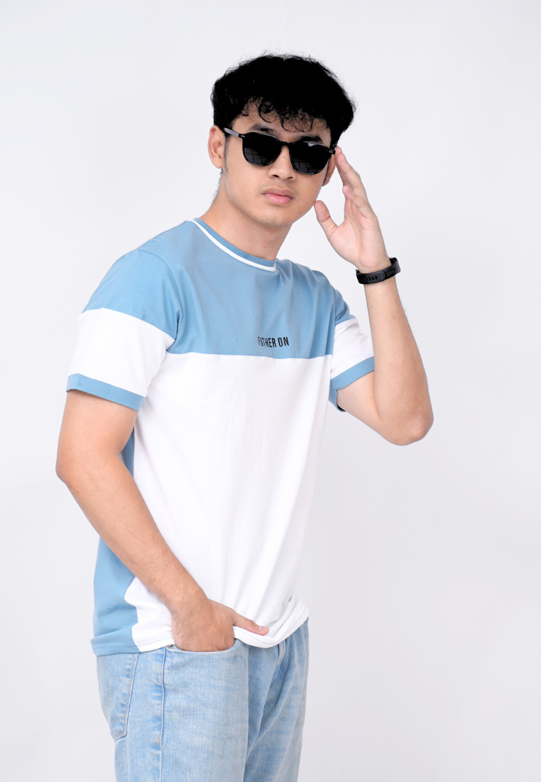 Ryusei Kaos Pria Futher On CMB Smoke Blue