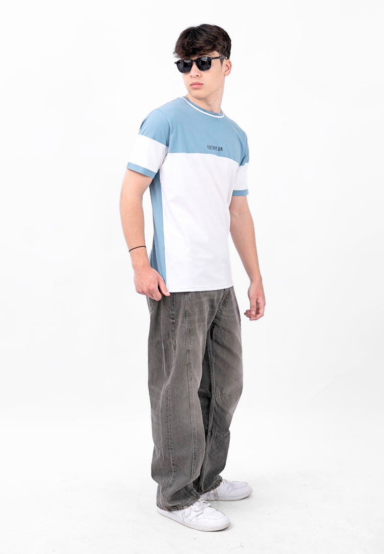 Ryusei Kaos Pria Futher On CMB Smoke Blue