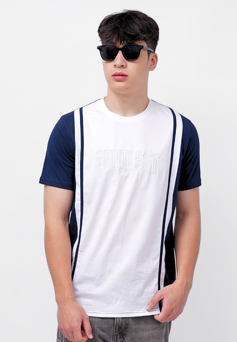 Ryusei Kaos Pria Gentlest CMB Navy