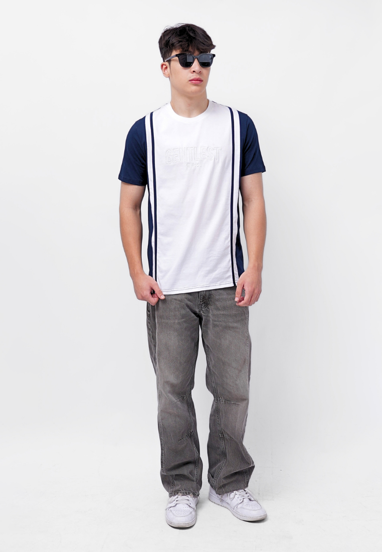 Ryusei Kaos Pria Gentlest CMB Navy