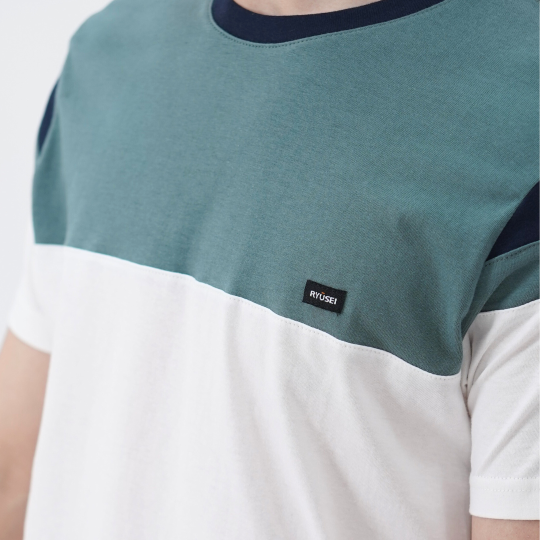 Ryusei Kaos Pria Hakata CMB Dusty Green