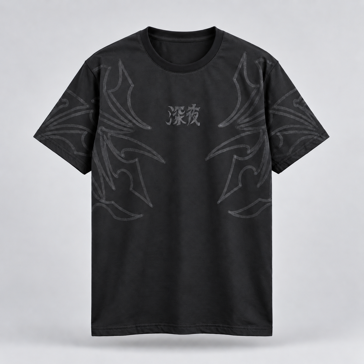 Ryusei Kaos Pria Hanami Black