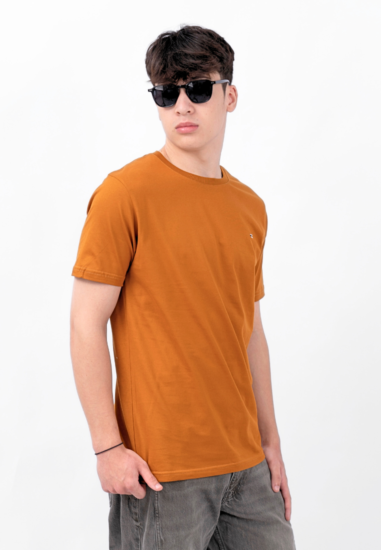 Ryusei Kaos Pria Haruma Basic Mustard