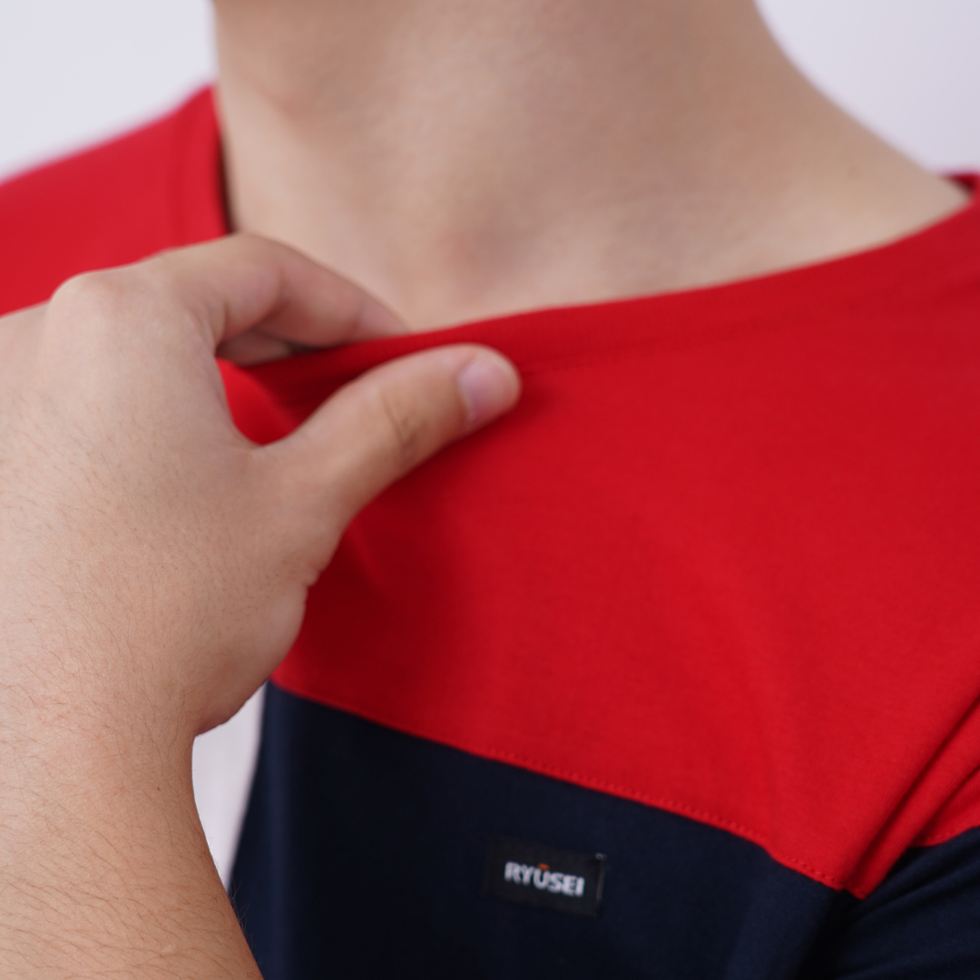 Ryusei Kaos Pria Hideyuki CMB Red