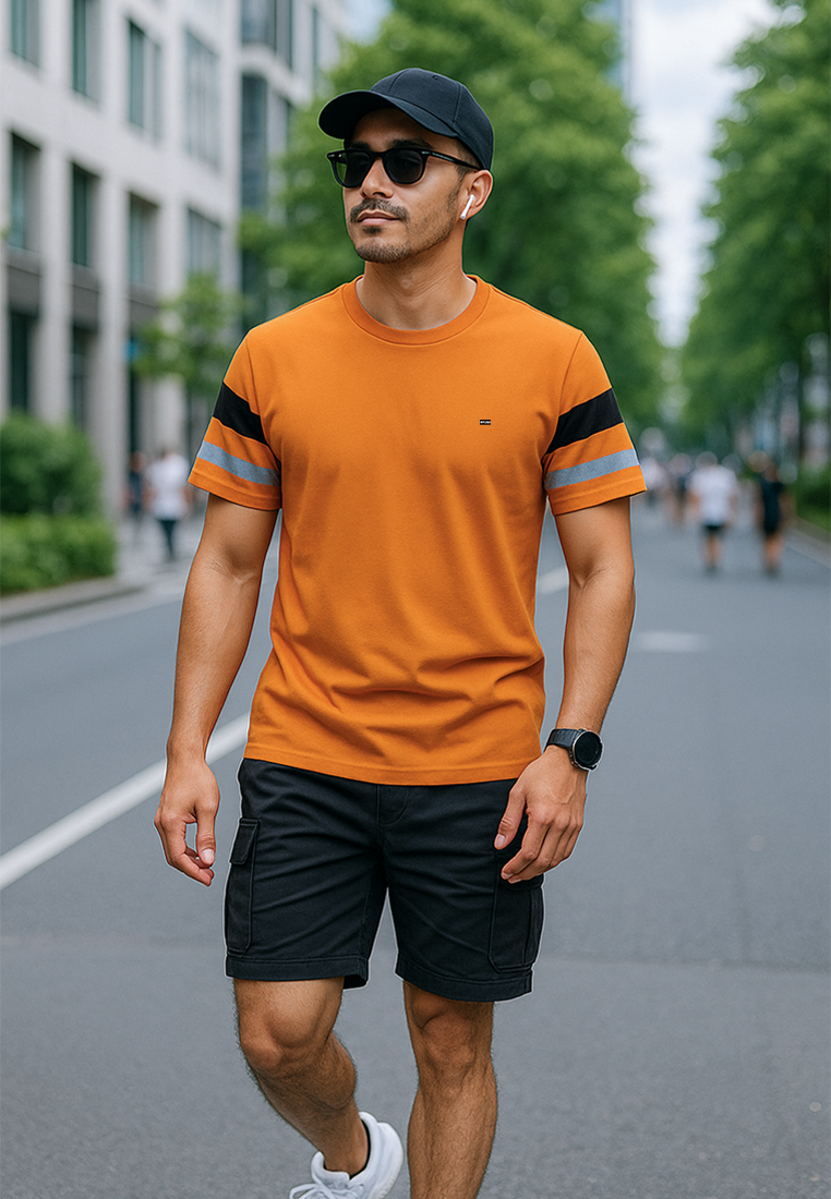 Ryusei Kaos Pria Hyuga CMB Mustard