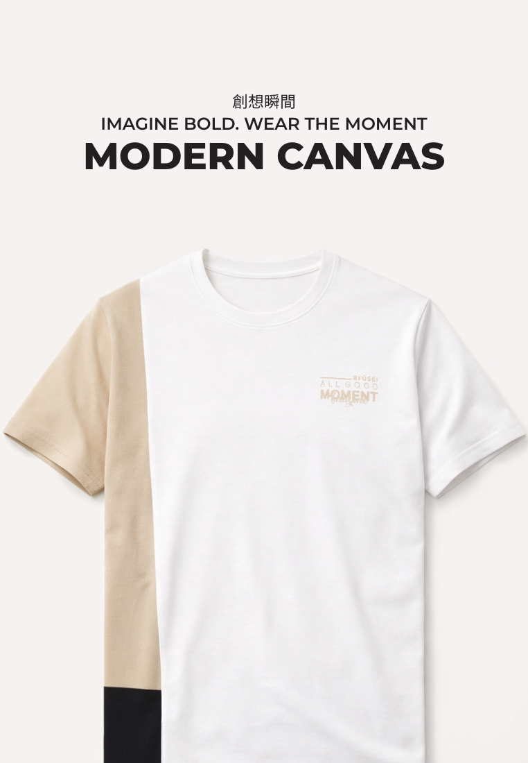 Ryusei Kaos Pria Imagine CMB White