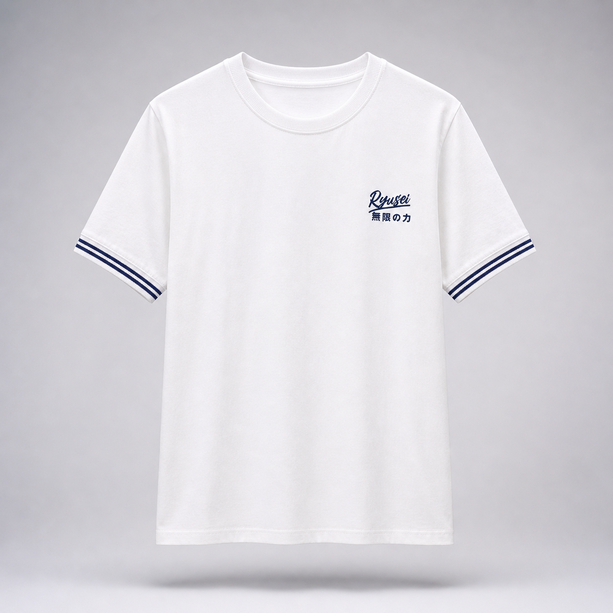 Ryusei Kaos Pria Infinite White