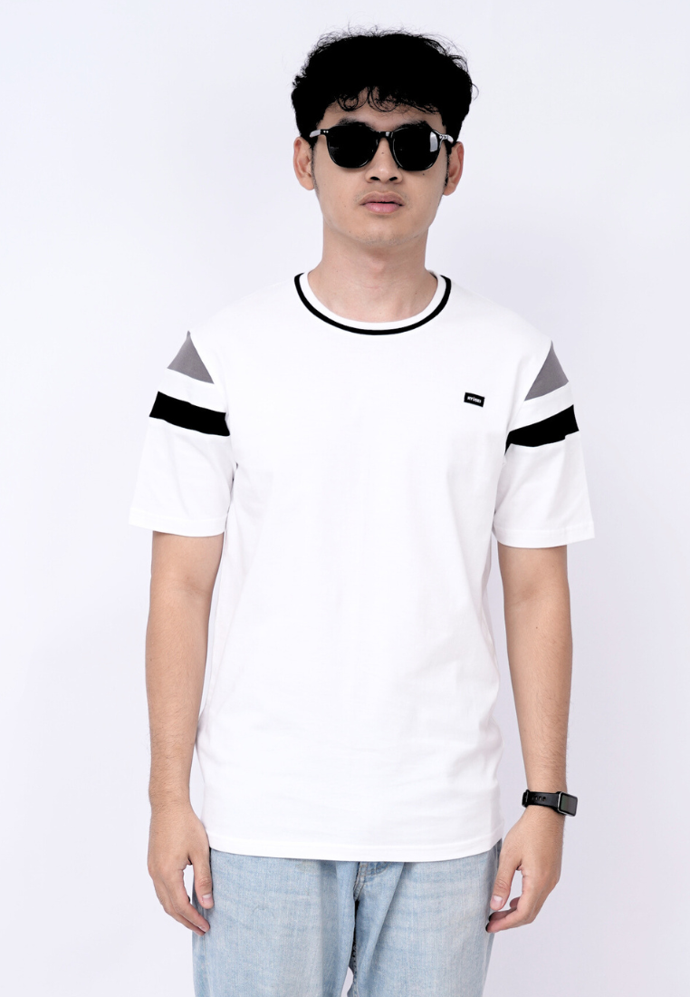 Ryusei Kaos Pria Katoshi CMB White