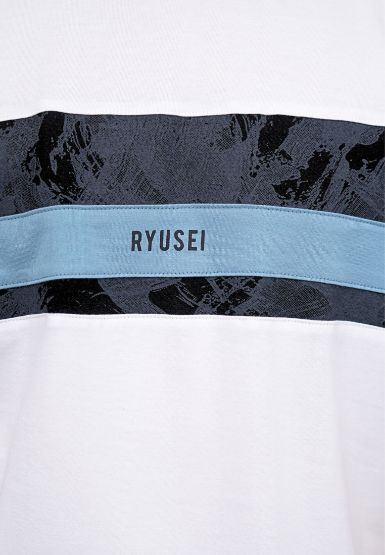 Ryusei Kaos Pria Keita CMB White