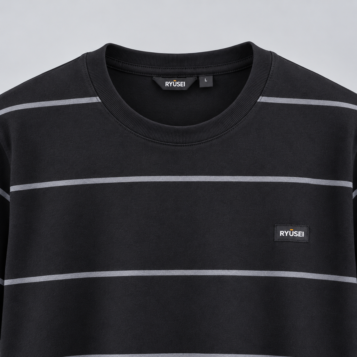 Ryusei Kaos Pria Kitamaru Stripe