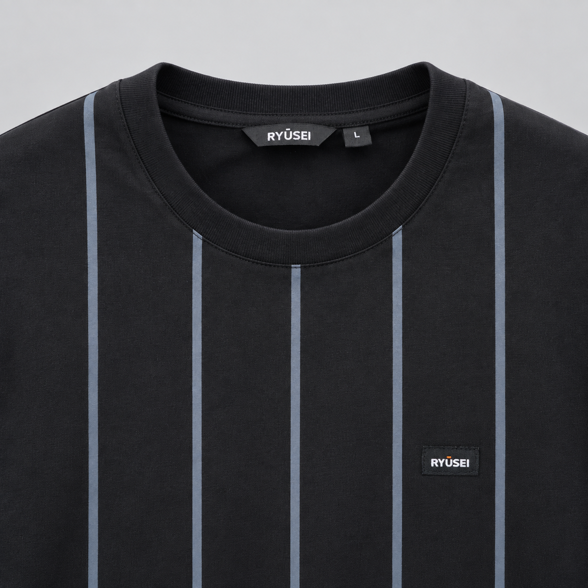 Ryusei Kaos Pria Kitayama Stripe
