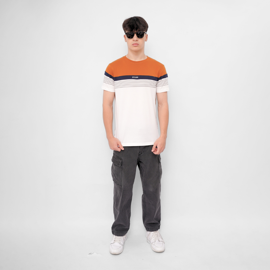 Ryusei Kaos Pria Kyomizu CMB Mustard