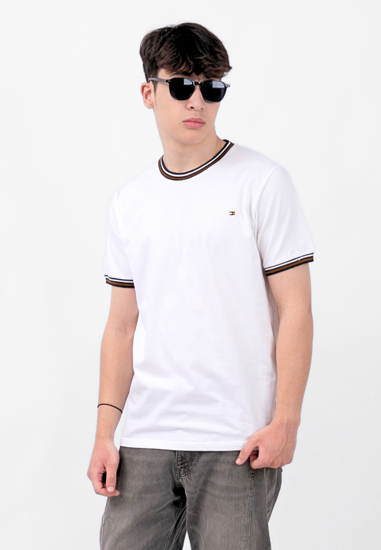 Ryusei Kaos Pria Masahiro Basic White