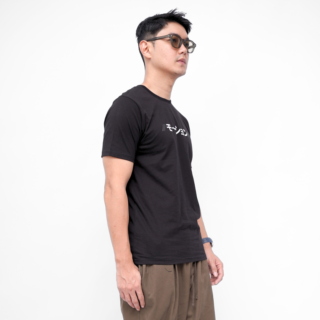 Ryusei Kaos Pria Motion Black