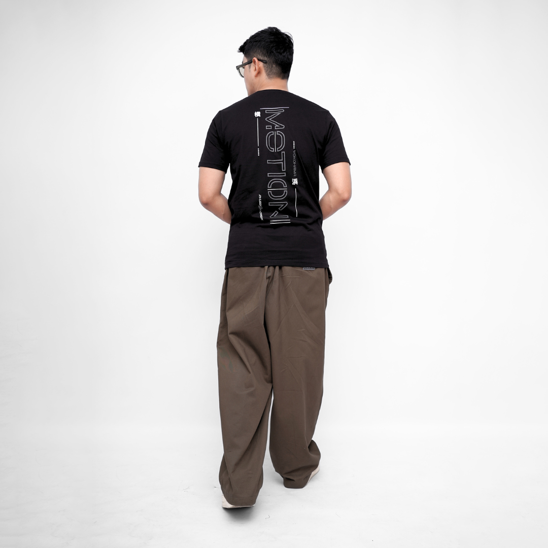 Ryusei Kaos Pria Motion Black