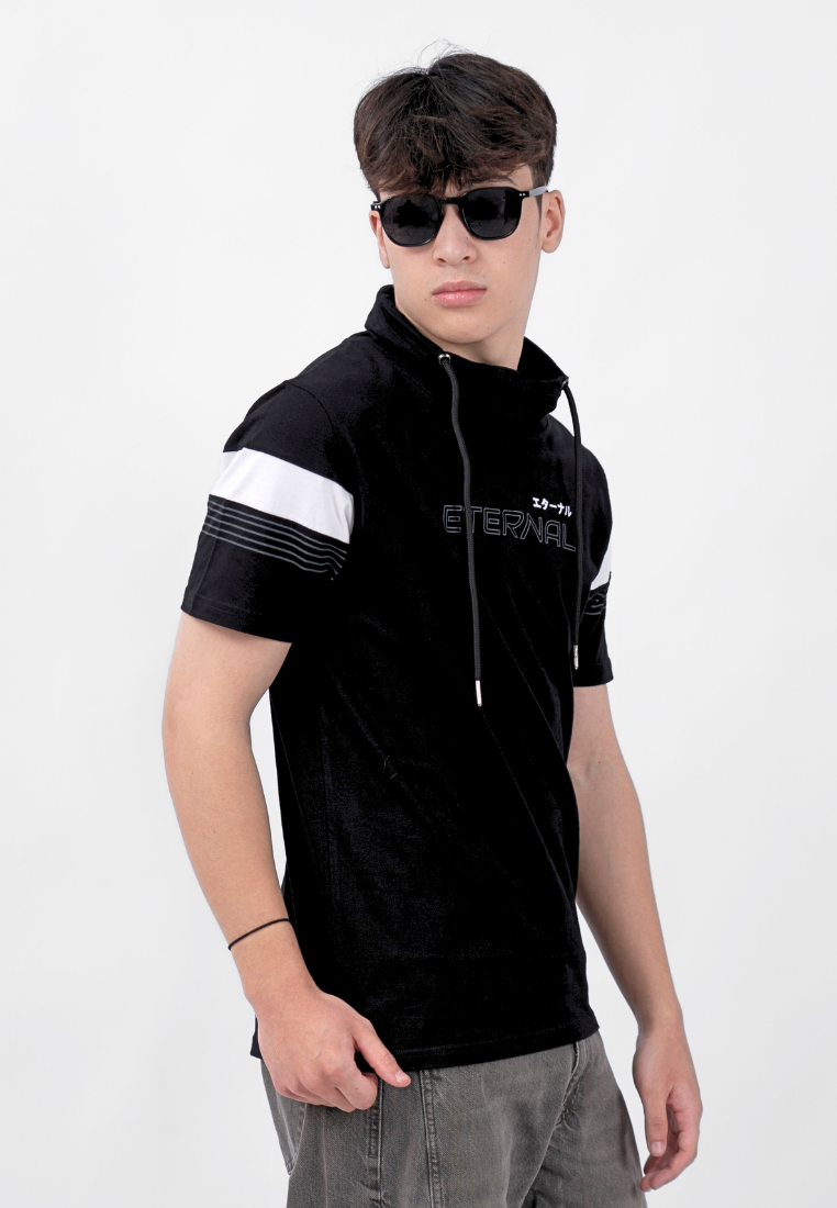 Ryusei Kaos Pria Turtleneck Nandito Eternal CMB Black