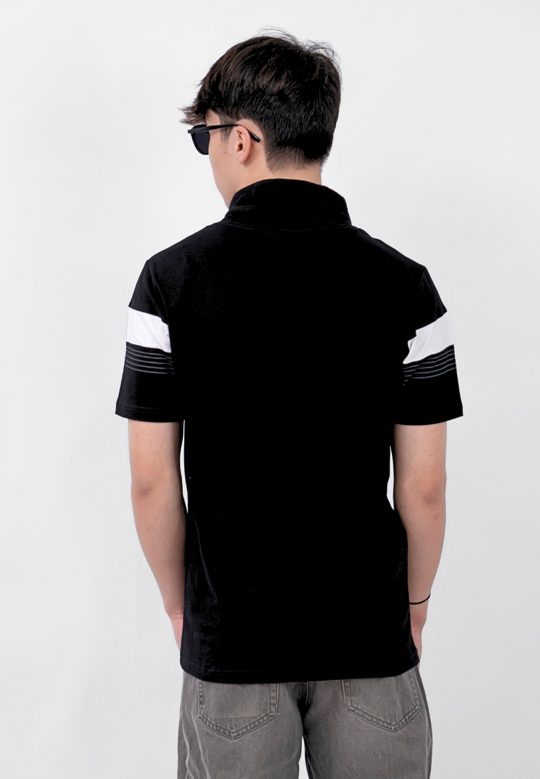 Ryusei Kaos Pria Turtleneck Nandito Eternal CMB Black
