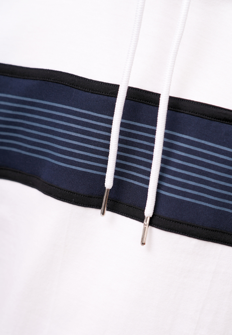 Ryusei Kaos Pria Turtleneck Nandito Tan CMB White