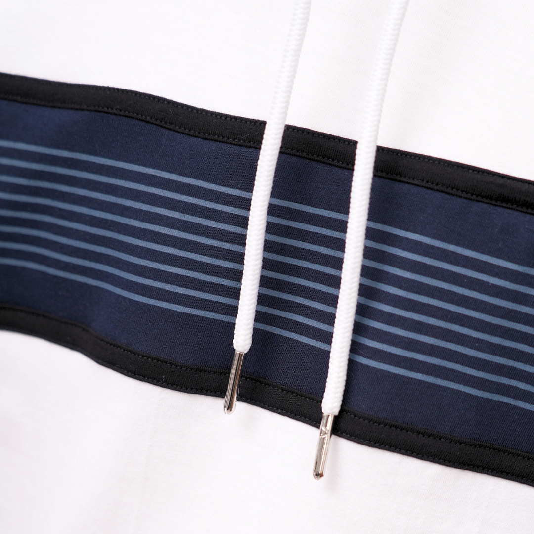 Ryusei Kaos Pria Turtleneck Nandito Tan CMB White