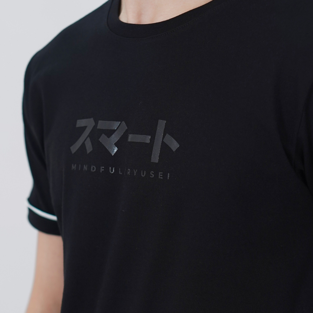 Ryusei Kaos Pria Osada Black