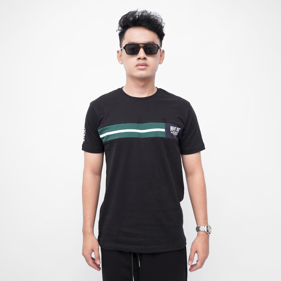 Ryusei Kaos Pria Osaka CMB Black