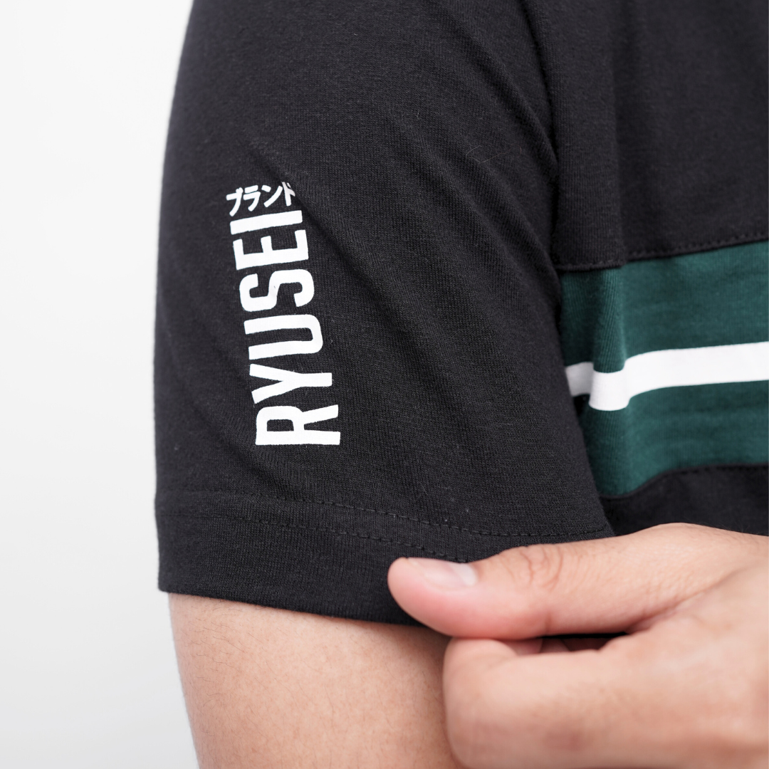 Ryusei Kaos Pria Osaka CMB Black