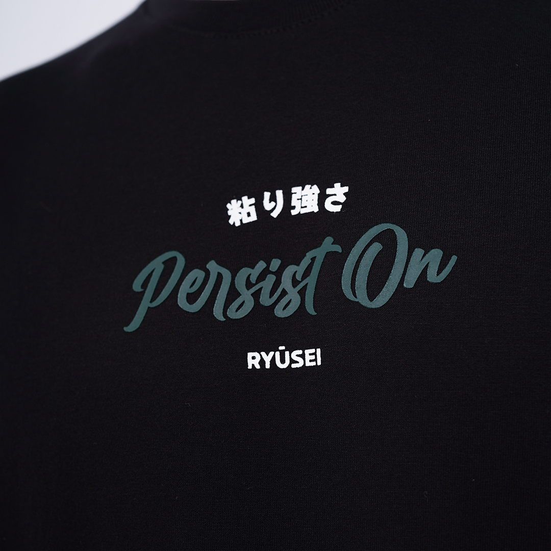 Ryusei Kaos Pria Persist CMB Black