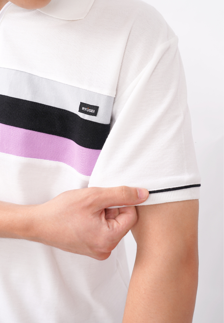 Ryusei Polo Pria Kitajima CMB White
