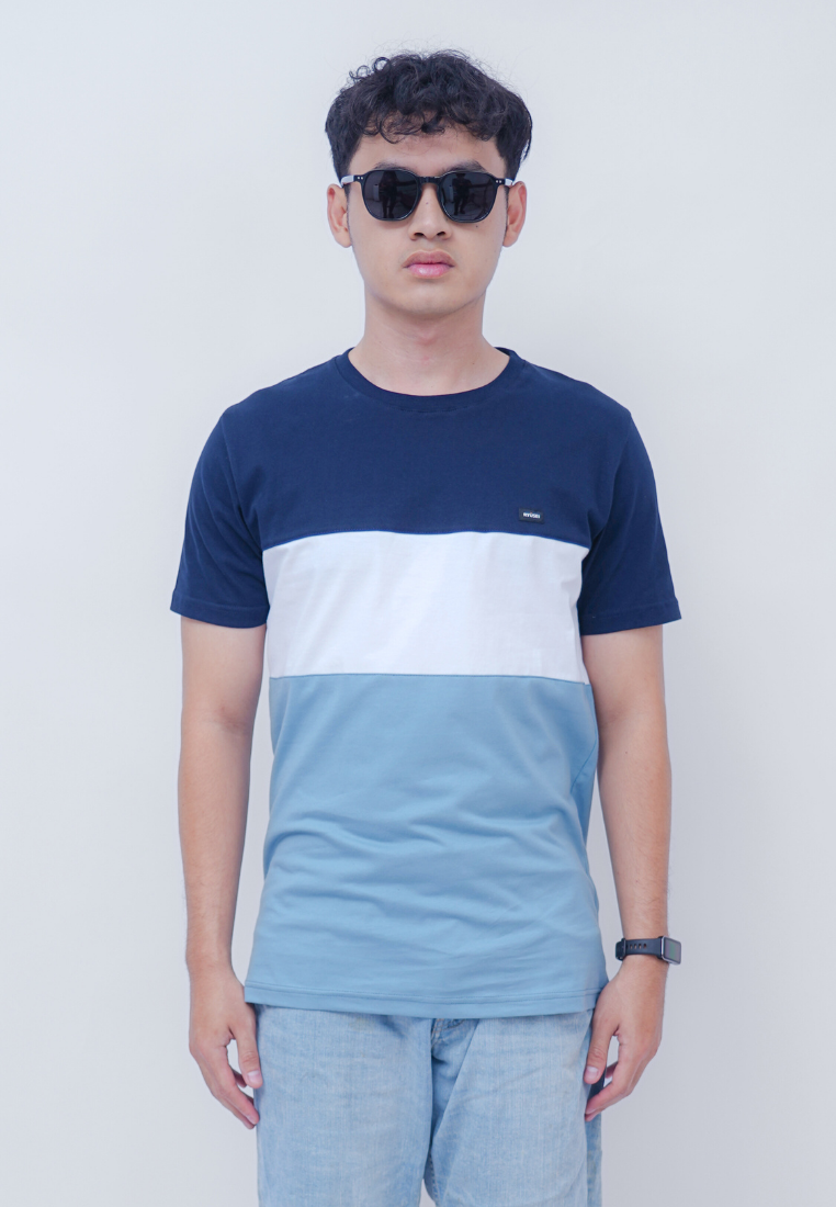 Ryusei Kaos Pria Reiji CMB Smoke Blue