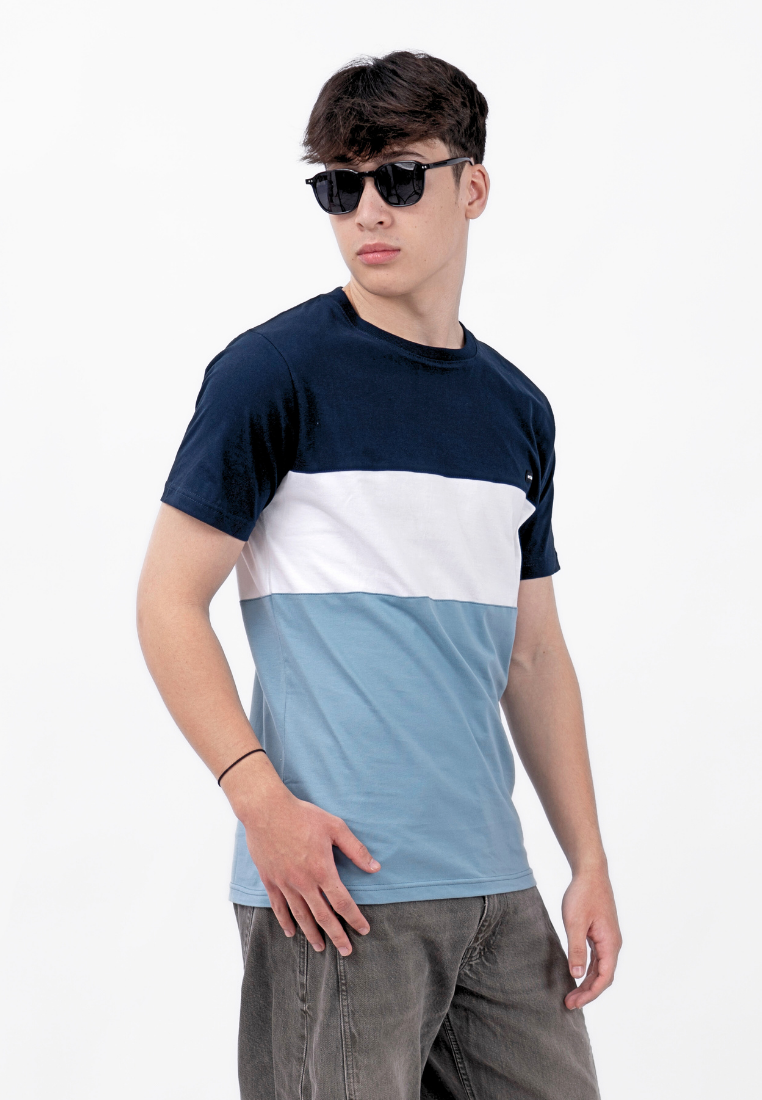 Ryusei Kaos Pria Reiji CMB Smoke Blue