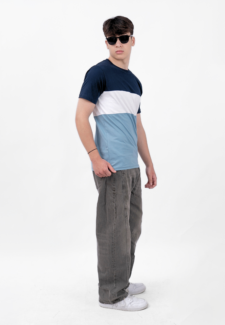 Ryusei Kaos Pria Reiji CMB Smoke Blue