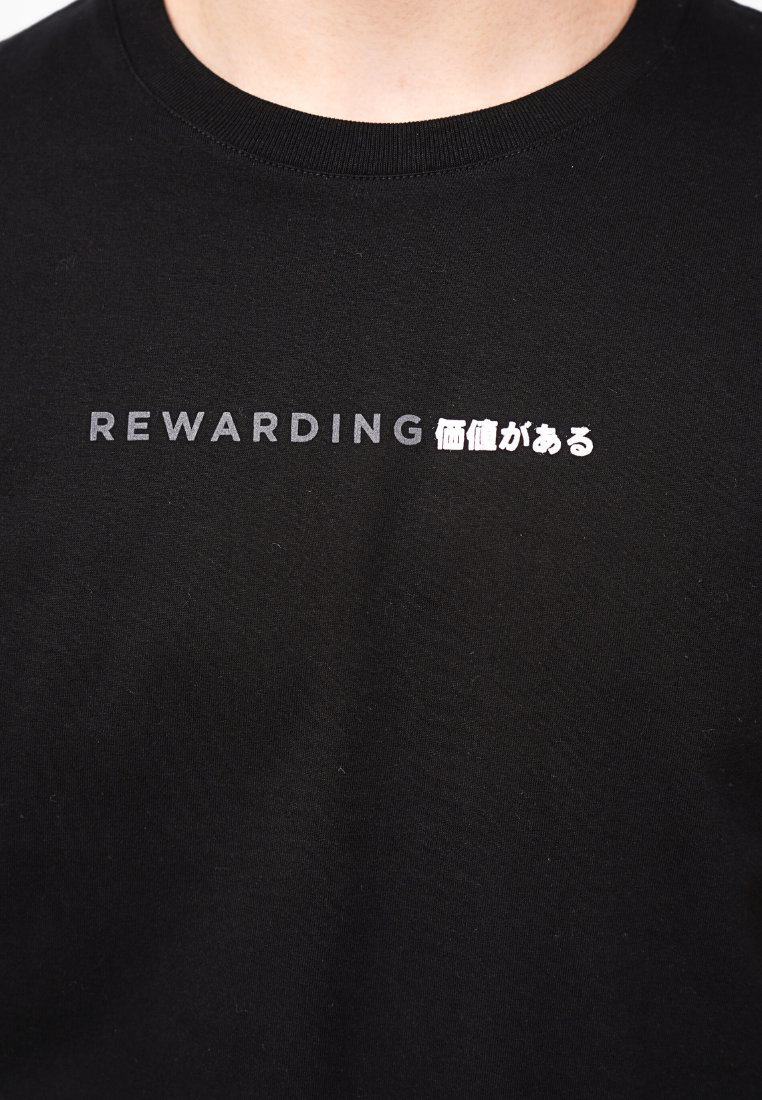 Ryusei Kaos Pria Rewarding Black