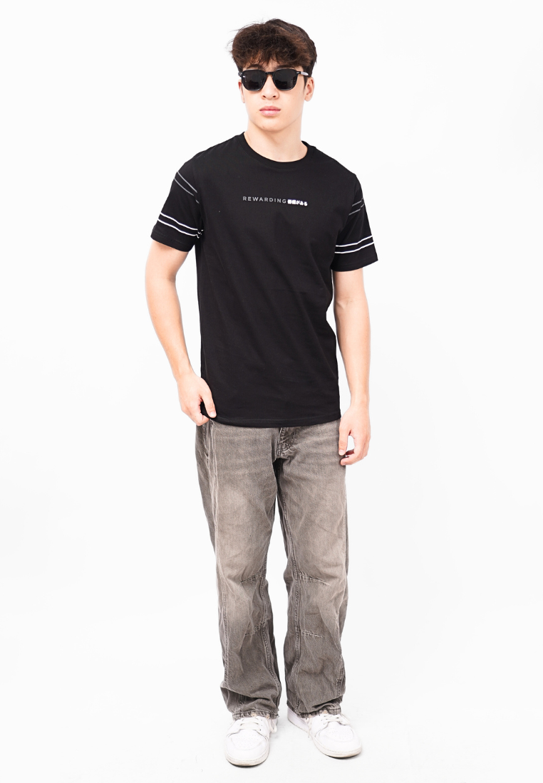 Ryusei Kaos Pria Rewarding Black