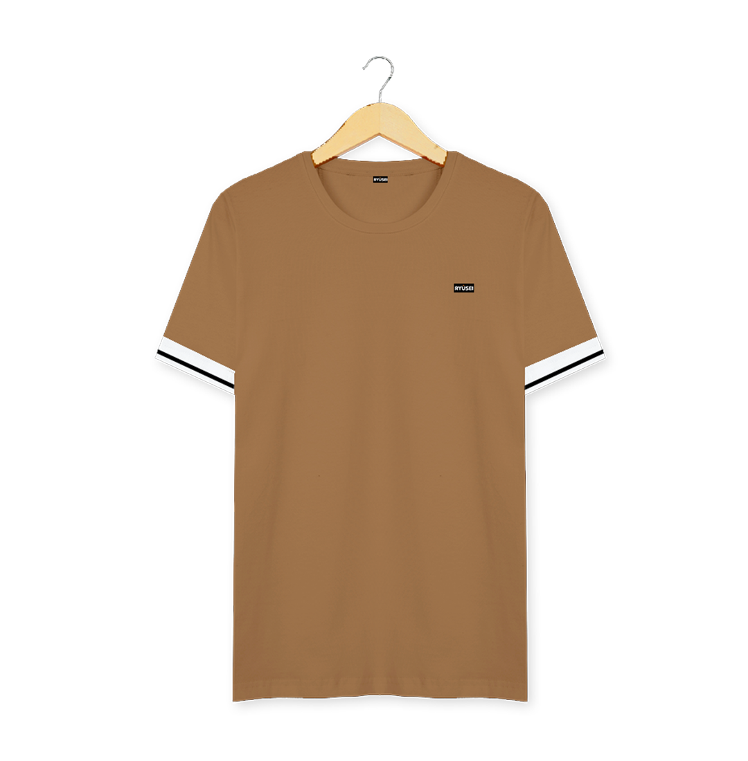 Ryusei Kaos Pria Saitama Stripe | Dengan Pilihan Warna