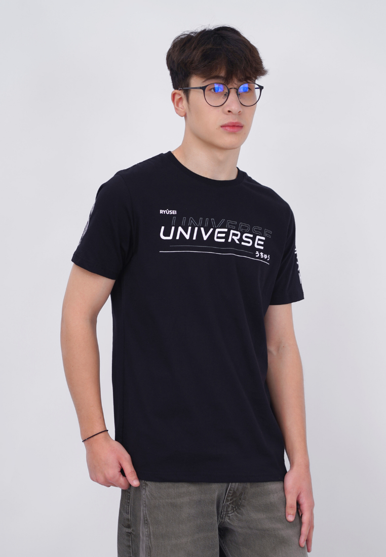 Ryusei Kaos Pria Seiji Black