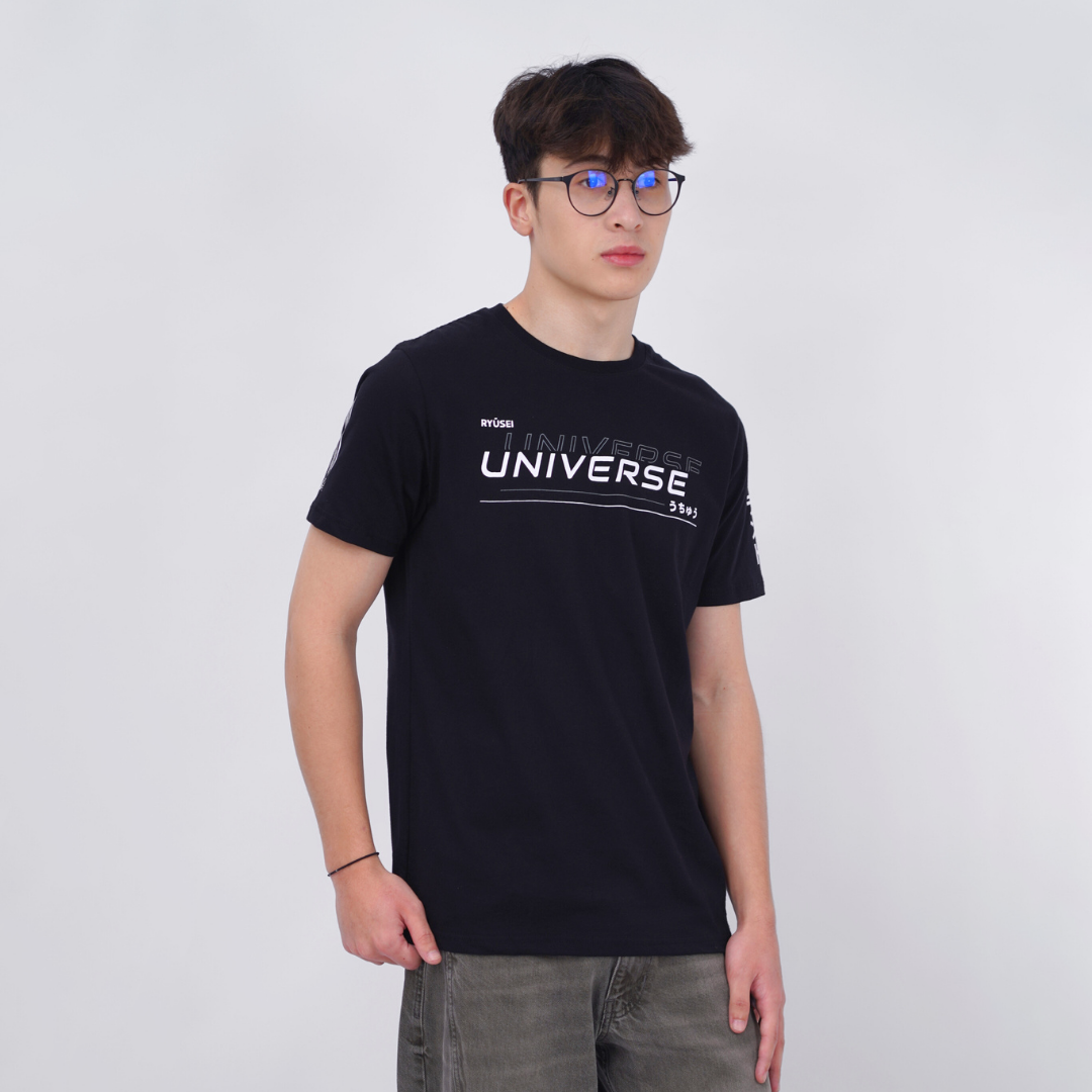 Ryusei Kaos Pria Seiji Black
