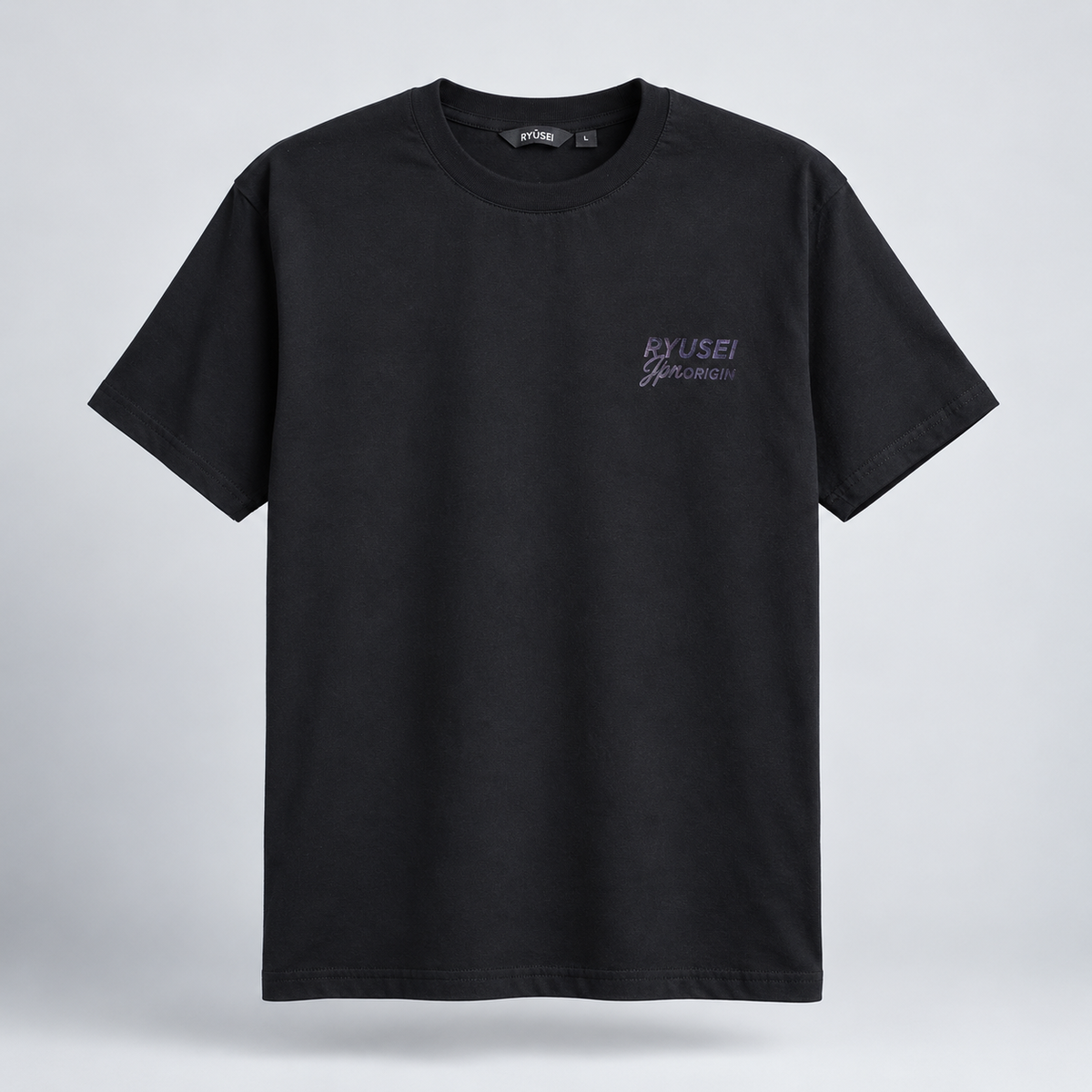 Ryusei Kaos Pria Silence Black