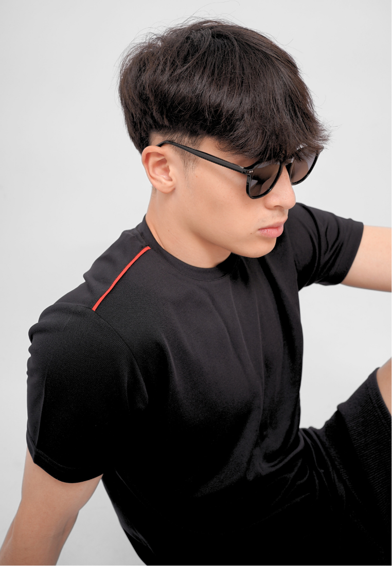 Ryusei Kaos Olahraga Yanagi Black