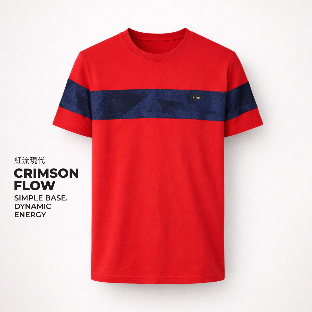 Ryusei Kaos Pria Tazawa CMB Red