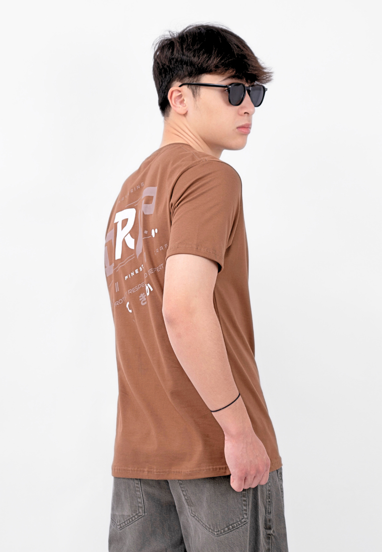 Ryusei Kaos Pria Unwavering Brown