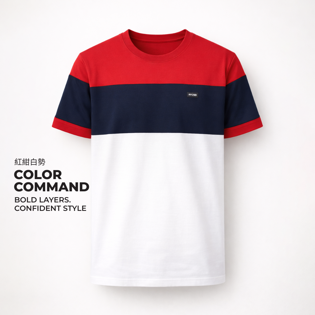 Ryusei Kaos Pria Wakasa CMB Red