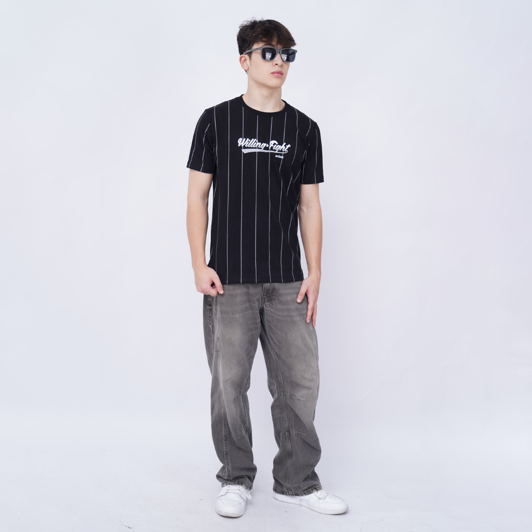Ryusei Tshirt Willing Fight Black