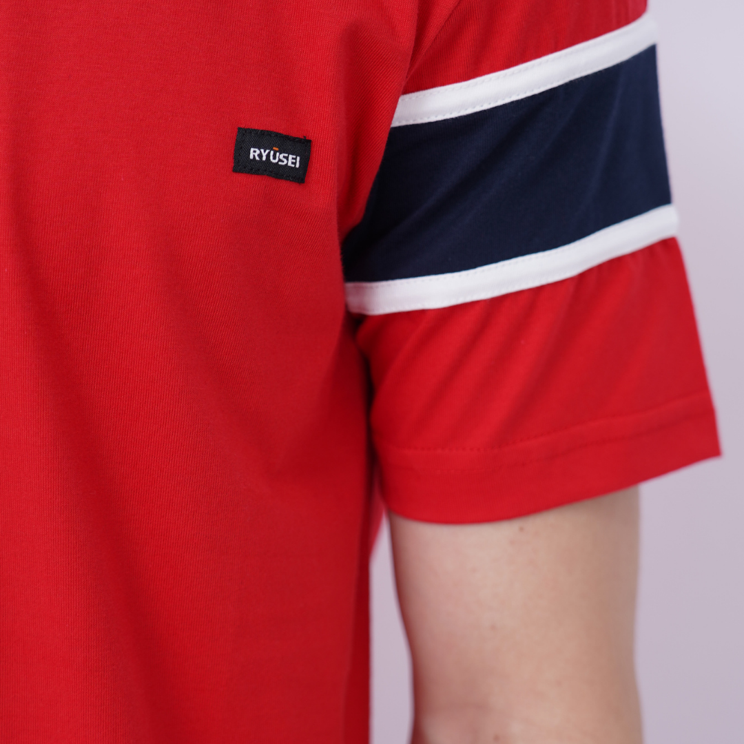 Ryusei Kaos Pria Yusuhara CMB Red